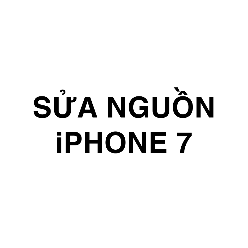 Sửa ic sạc, usb iPhone 7