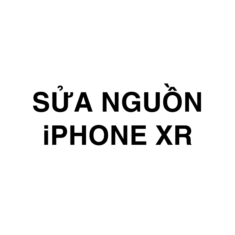 Sửa ic sạc, usb iPhone Xr