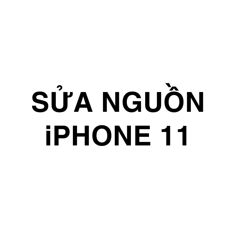 Sửa nguồn iPhone 11