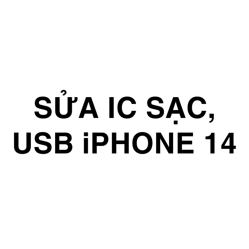 Sửa ic sạc, usb iPhone 14
