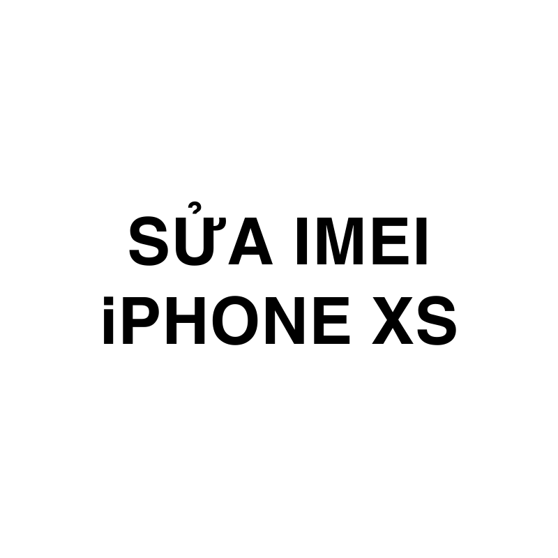 Sửa imei iPhone Xs
