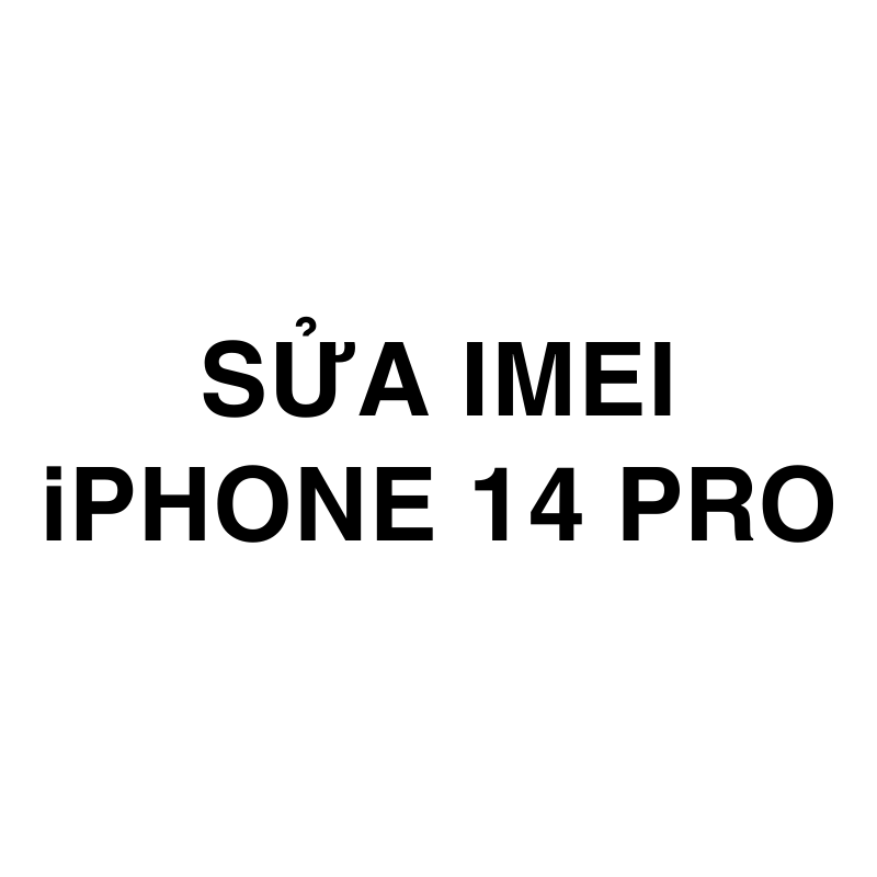 Sửa imei iPhone 14 Pro