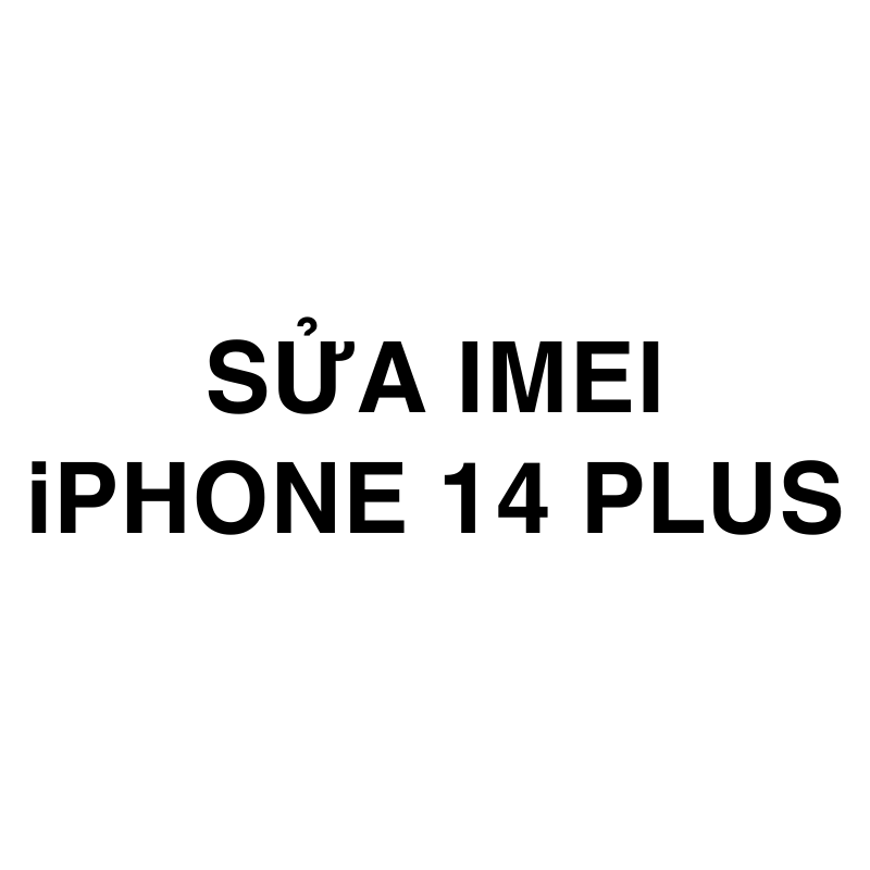 Sửa imei iPhone 14 Plus